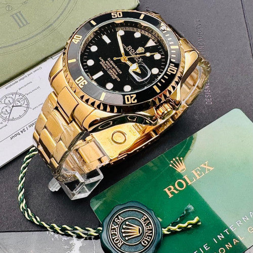 ROLEX SUBMARINER DORADO-NEGRO