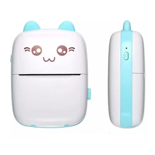 MINI IMPRESORA PORTATIL AZULES