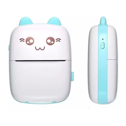 MINI IMPRESORA PORTATIL AZULES