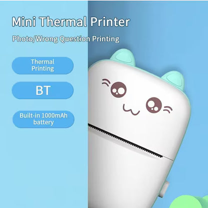 MINI IMPRESORA PORTATIL AZULES