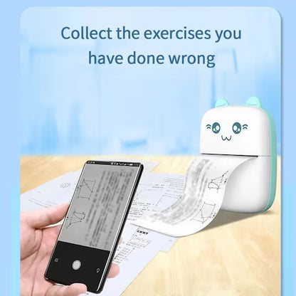 MINI IMPRESORA PORTATIL AZULES