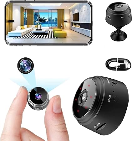 MINI CAMARA A9 1080p Inalámbrica Wifi Smart Home Vigilancia