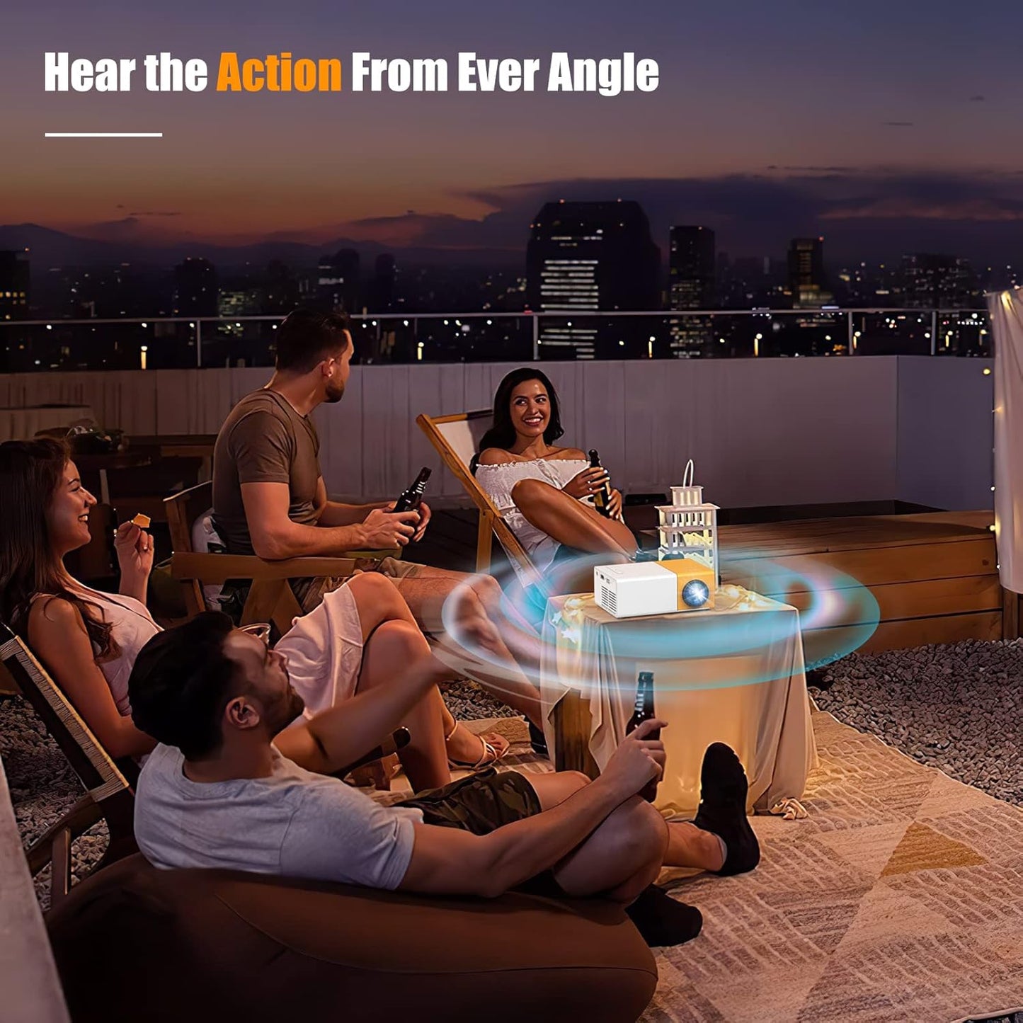 MINI PROYECTOR PORTATIL