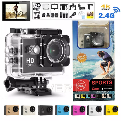 VIDEOCÁMARA DEPORTIVA AL AIRE