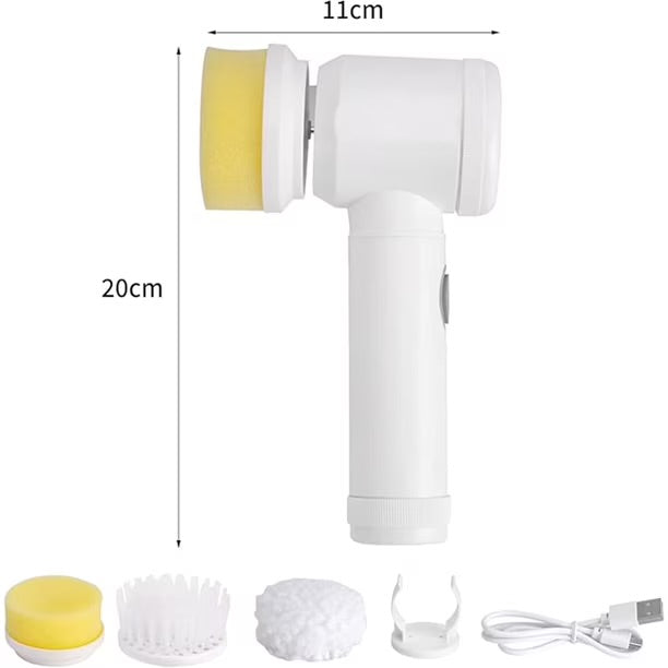 Limpiador eléctrico rotativo