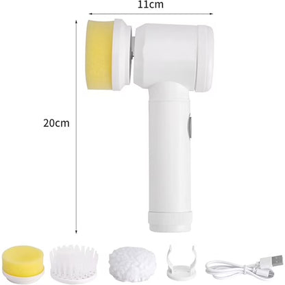 Limpiador eléctrico rotativo