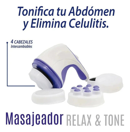 Masajeador Corporal Muscular Reductor Tonificador Eléctrico