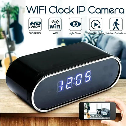 Mini Cámara Espía Reloj Seguridad Oculta WIFI 1080P Detector