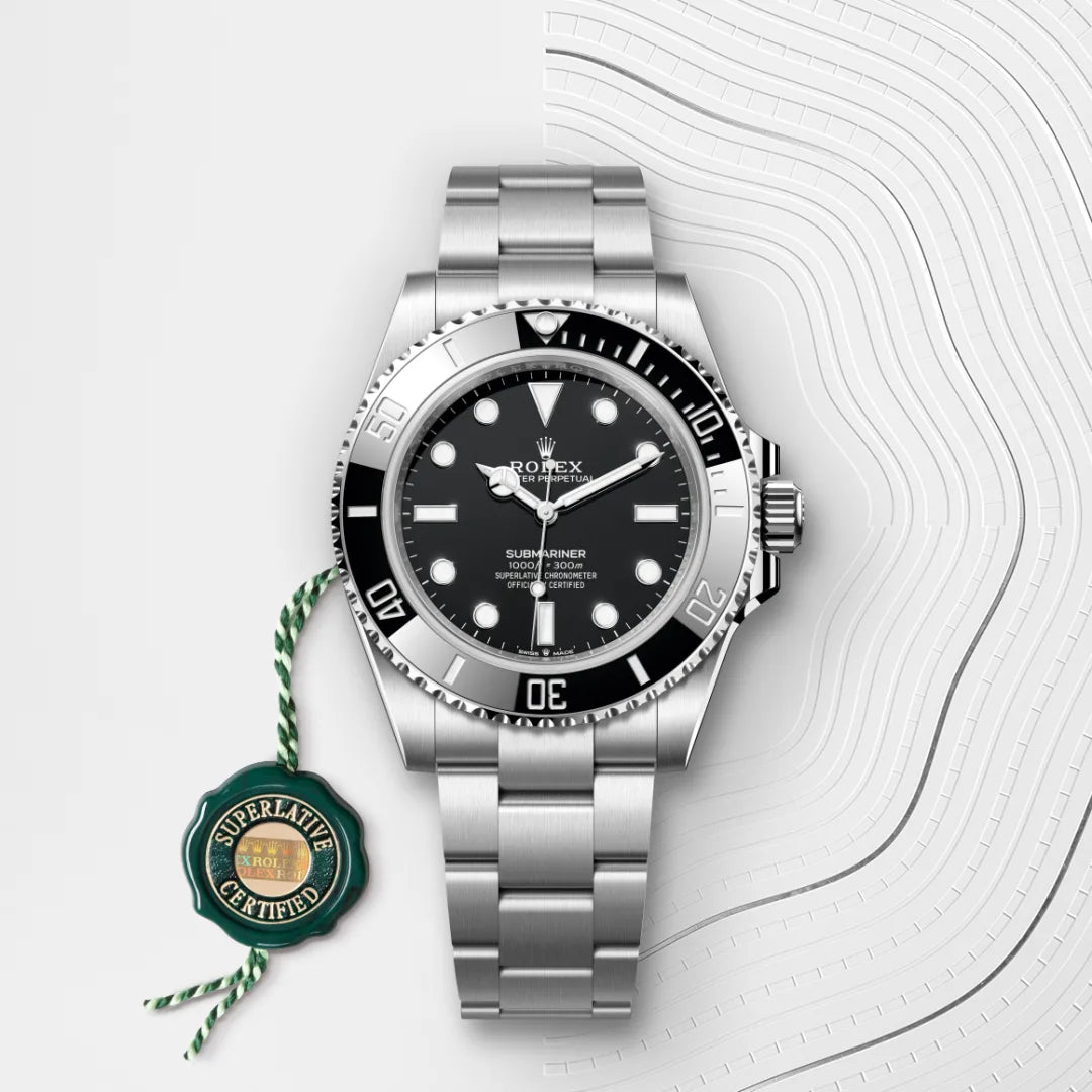 ROLEX SUBMARINER PLATEADO-NEGR0