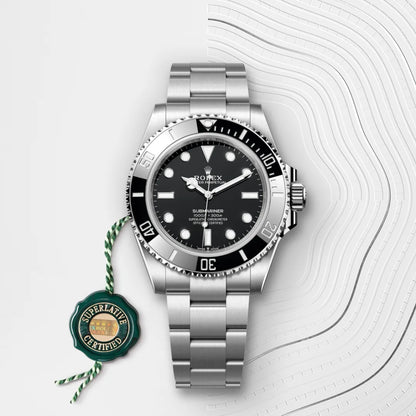 ROLEX SUBMARINER PLATEADO-NEGR0