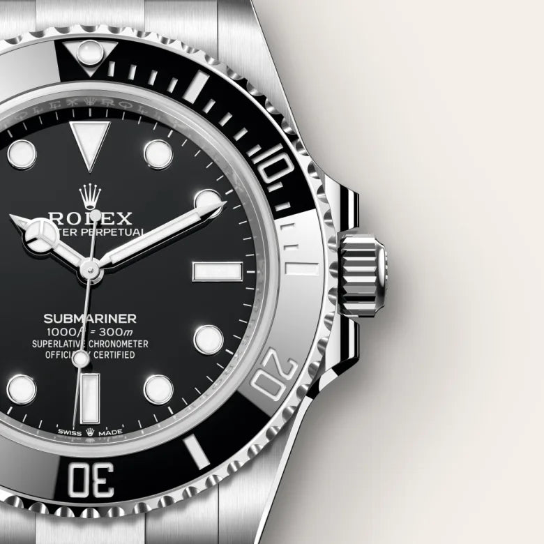 ROLEX SUBMARINER PLATEADO-NEGR0