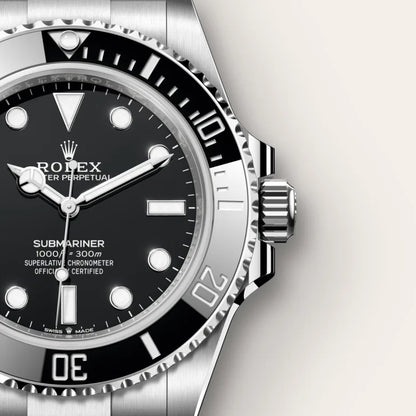 ROLEX SUBMARINER PLATEADO-NEGR0