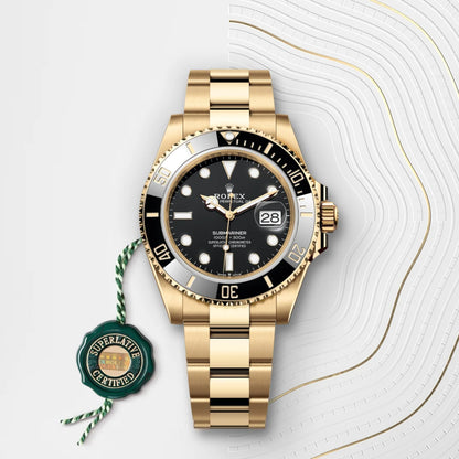 ROLEX SUBMARINER DORADO-NEGRO