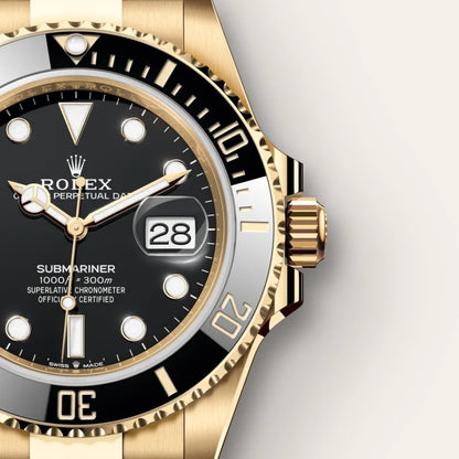 ROLEX SUBMARINER DORADO-NEGRO