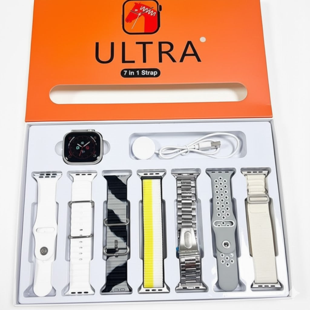 RELOJ ULTRA 7 EN 1 GRIS